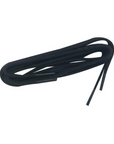 Pile of two black waxed shoe laces.