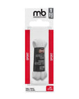 Money's Worth & Best Oval Sport Shoe Laces in white, 36-inch length, ideal for athletic or casual shoes. Packaged for retail in red and white.