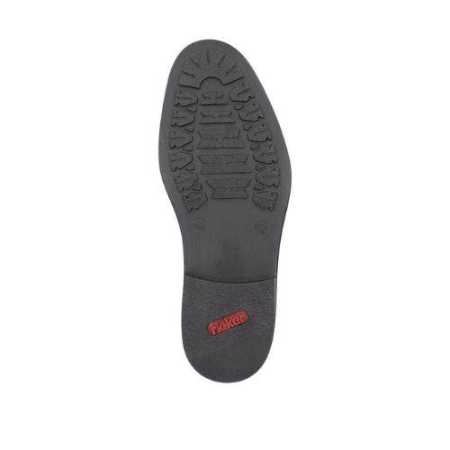 Bottom view of brown Rieker L7620 Baroque Dress Shoe, showing durable rubber outsole with traction for everyday wear.