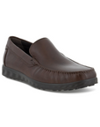 Men's Ecco dark brown leather loafer
