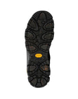 Durable Vibram Arctic Grip outsole on Men's Merrell Coldpack 3 Thermo Waterproof Boot designed for superior traction on icy surfaces.