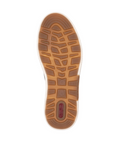 Tan outsole with red Rieker logo on heel.