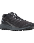 Men's Merrell Fly Strike GTX Sneaker in black with waterproof construction and lace-up closure, perfect for casual and trail use.