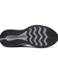 Outsole of Men's Saucony Cohesion 17 sneaker with durable rubber tread for traction during workouts and everyday use.
