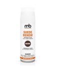 Moneysworth & Best Suede Renew Spray in brown, designed to refresh and recolor suede and nubuck footwear with natural oils.