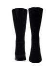 Pair of black compression socks.