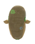 Brown suede leather outsole with "The force is strong with this one" and Robeez logo imprinted on it.