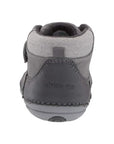 Back view of Stride Rite Felix Soft Motion Bootie showing brand logo and cushioned ankle support for toddlers.