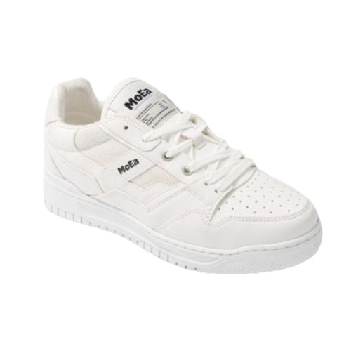Moea Gen1 Grape Vegan Sneakers in white with breathable mesh and eco-friendly design, ideal for sustainable women's footwear collections.