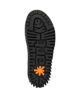 Black rubber outsole with Art wording and logo in the deep tread pattern