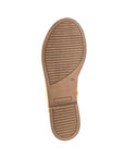 Bottom view of yellow Bueno Hayden Sandal with textured sole, designed for traction and flexibility in everyday use.