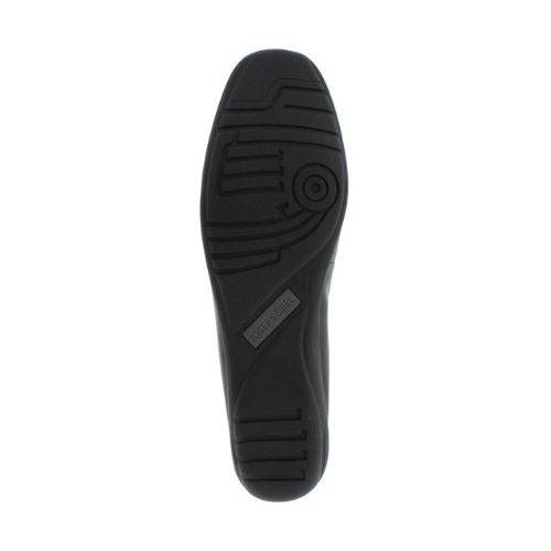 Outsole view of the Josef Seibel Fenja 01 Flat showing the flexible rubber sole with grip patterns for enhanced traction and comfort.