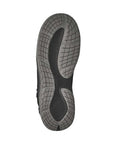 Outsole of Women's Merrell Encore Ice 5 Clog showing slip-resistant tread pattern, ideal for winter traction and stability on wet surfaces.
