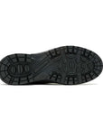Durable rubber outsole of Women's Merrell Harper Pull On WP Boot with deep traction lugs for enhanced grip on outdoor terrain.