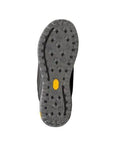 Outsole of Women Merrell Antora 3 Thermo Sneaker Boot with Vibram grip pattern for traction on icy surfaces.