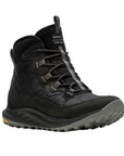 Women Merrell Antora 3 Thermo Sneaker Boot in black with waterproof upper and rugged sole for winter wear.