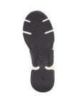 Outsole view of the Women's Remonte D1S01 lace-up sneaker featuring textured grip and flexible rubber sole for enhanced traction.