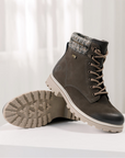 D8487 Lace-Up Ankle Boot