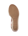 Light textured outsole with Rieker logo on heel.