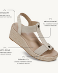 Calera Wedge Sandal