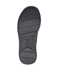 Black light treaded outsole with Ziera stamped in middle.