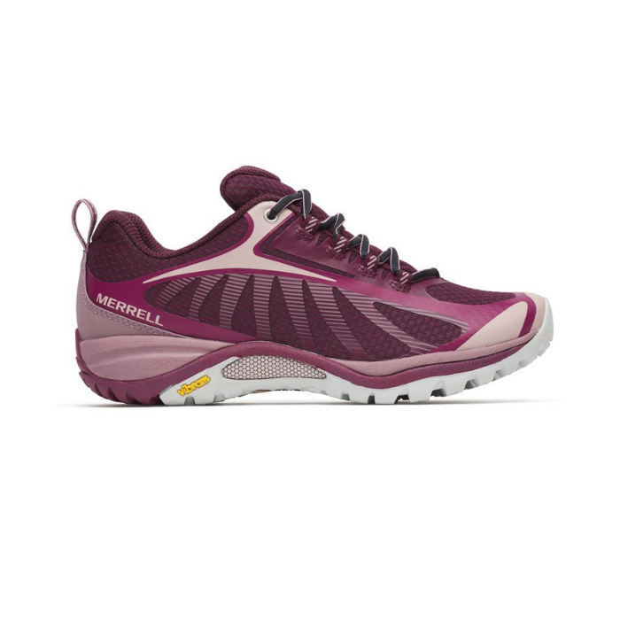 Women's Merrell Siren Edge Q2 Sneaker in crimson.