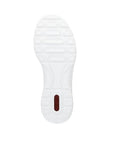 Outsole view of Women's Rieker L3294 Slip-On Sneaker highlighting the textured grip pattern and lightweight construction.