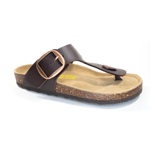 Laguna Big Buckle Toe-Post Sandal