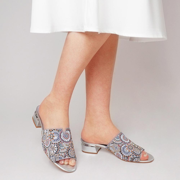 Tammy Heeled Slide Sandal