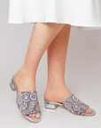 Tammy Heeled Slide Sandal