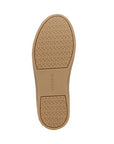 Tan outsole with "v" design tread and Vionic stamped in middle