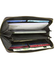 Full Zip Multi Compartment Clutch