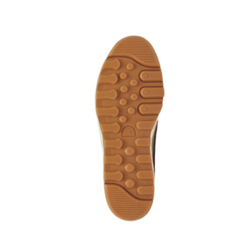 Outsole view of Men's Sorel Metro II Low Sneaker featuring durable rubber tread for traction in wet and dry conditions.
