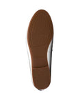 Outsole view of Women's Clarks Fawna Ballet Flat featuring durable EVA sole with textured grip for added traction and comfort.