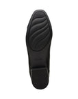 Outsole of Women's Clarks Juliet Step Flat featuring textured rubber for grip and comfort in formal settings.