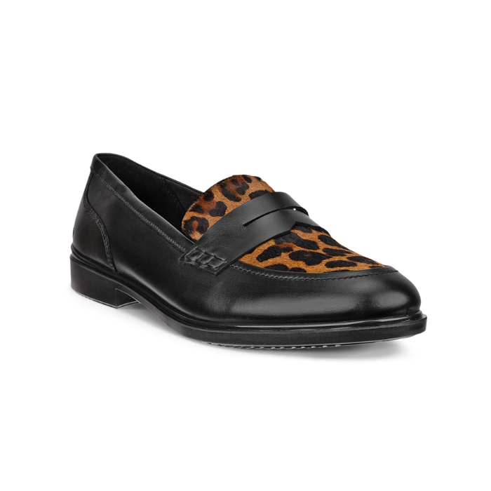 Women's Ecco Dress Classic 15 Penny Loafer - Orthotic-Friendly White-Balmer Shoes Women's Ecco Dress Classic 15 Penny Loafer - Orthotic-Friendly White-Balmer Shoes