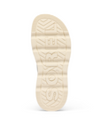 Textured white outsole with Sorel logo across bottom.