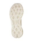 Beige lugged outsole with Merrell logo stamped in middle