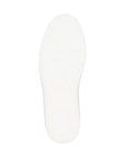 Bottom view of the green Remonte D1C06 women's sneaker showing the white textured sole for traction and support.