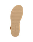Tan outsole with line tread and Remonte logo stamped in heel.