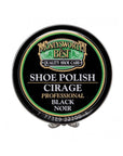 Black tin for black shoe polish