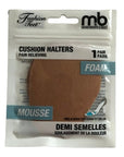 Packaged cushion halters