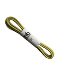 Light Yellow Beeswax Coated Round Shoe Lace, 32-inch soft-colored lace providing secure tying and subtle style for shoes.