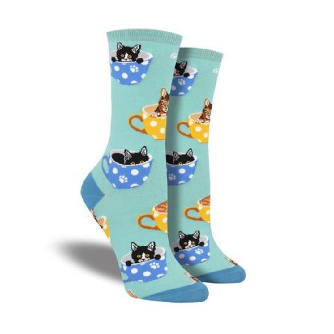 Women&#39;s Cat-Feinated Socks