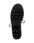 Outsole view of Women's L'Artiste Severe ankle boot featuring a rugged, non-slip tread for durable traction and comfort.
