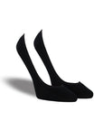 No show black sock liners