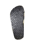 Outsole of Viking sandal with "V" pattern tread.