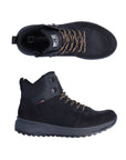 Top and side view of Men's R-Evolution U0170 Sneaker Boot showcasing lace-up design and durable construction for all-weather use.