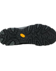 Durable Vibram outsole of Men's Merrell Moab Adventure 3 Sneaker featuring multi-directional lugs for superior traction on wet and uneven terrain.
