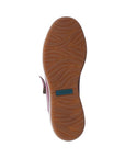 Textured brown rubber outsole with Josef Seibel logo in the center.